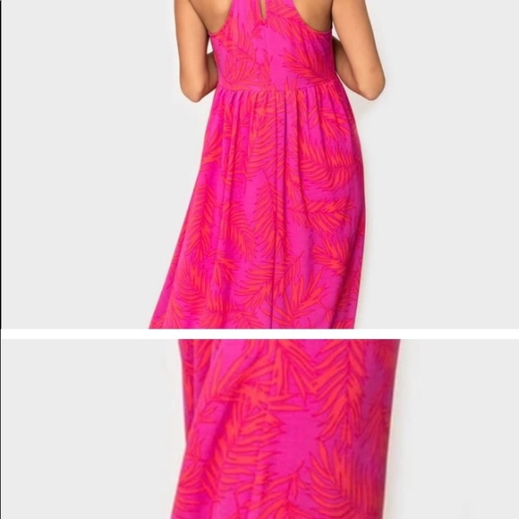 Brand new Gibson Cassie Sugarplum Summer Nights ruffle maxi - Picture 2 of 6